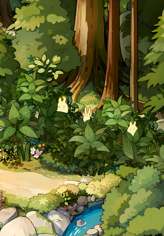 四季合合 - 精灵之森